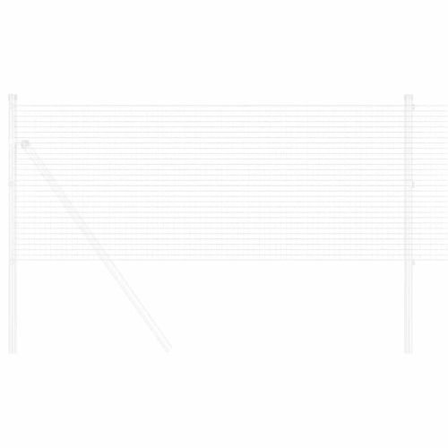 Заварена мрежа ограда Сребрист 1.4 x 25 m