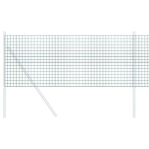 Заварена мрежа ограда Зелен 0.8 x 25 m