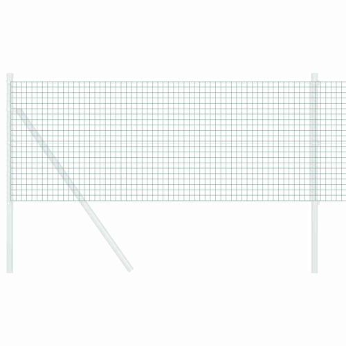 Заварена мрежа ограда Зелен 0.8 x 50 м