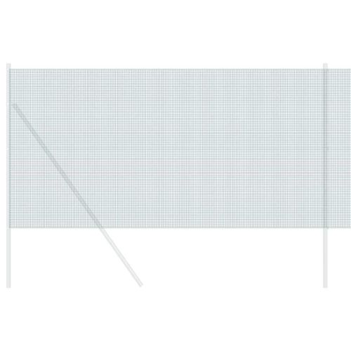 Заварена мрежа ограда Зелен 0.5 x 100 м