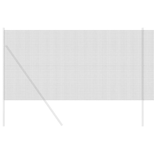 Заварена мрежа ограда Сив 1.2 x 10 m