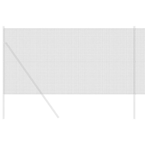 Заварена мрежа ограда Сив 1.2 x 10 m