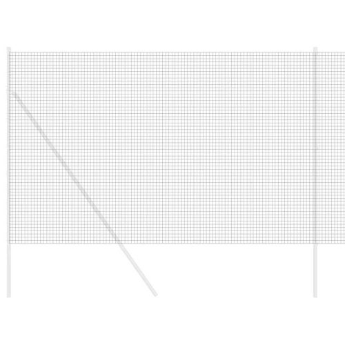 Заварена мрежа ограда Сив 1.6 x 10 m