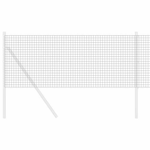 Заварена мрежа ограда Сив 0.5 x 100 м