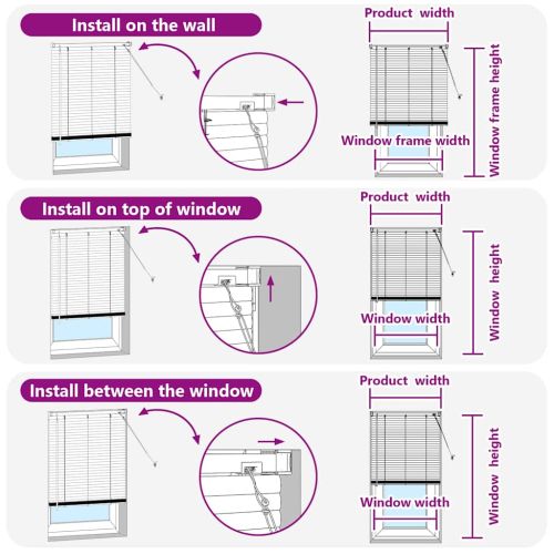 Вертикални щори С завеси Черно 130 x 100 cm Алуминий