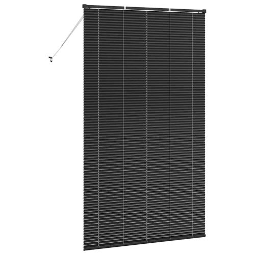 Щора за прозорец С завеси Черно Алуминий