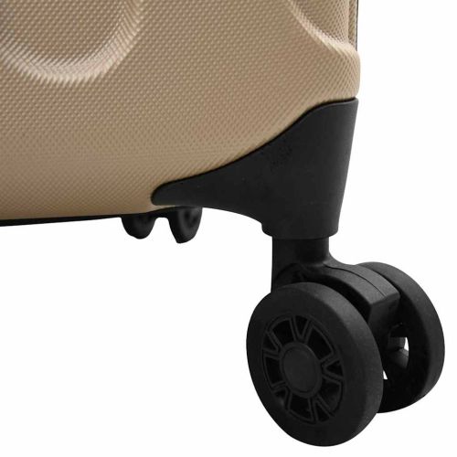 Куфар с заключване Шампанско 34 x 23 x 55.5 см ABS пластмаса