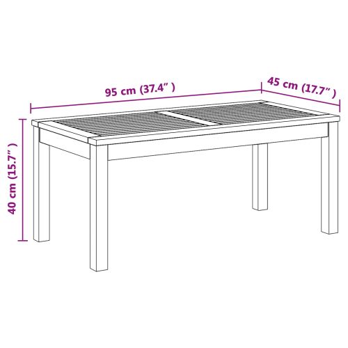 Пейка с възглавница Кафяво и тъмно сиво 110 x 65 x 76.5 см