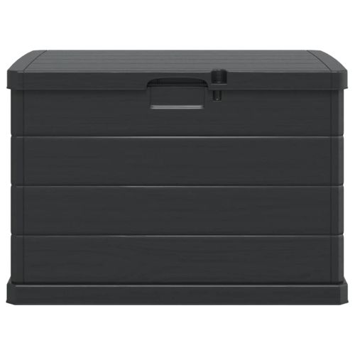 Кутия за съхранение в градината Антрацит 77,5 x 54,5 x 53 см