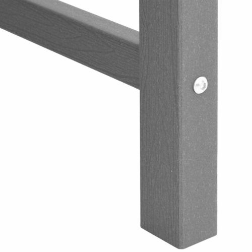 Градински стол за хранене 2 pcs Светлосиво 65,5 x 59 x 88 см