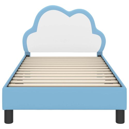 Рамка за легло с таблото Синьо 80 x 160 cm PU