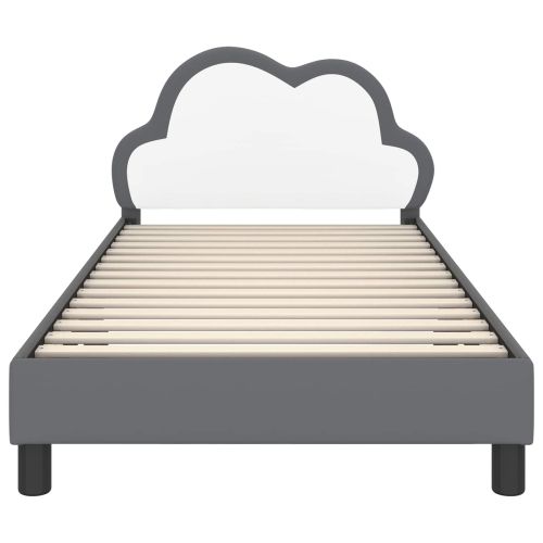 Рамка за легло с таблото Светлосиво 90 x 200 cm PU