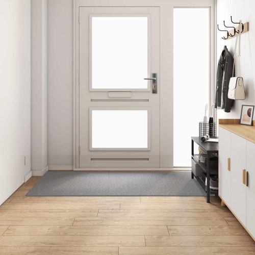 Килим пътека Светлосиво 100 x 200 cm 100% Полипропилен