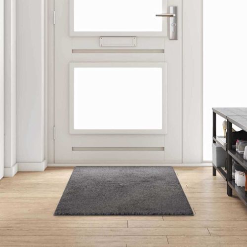 Килим пътека Сив 80 x 200 cm 100% Полипропиленов Тапициран