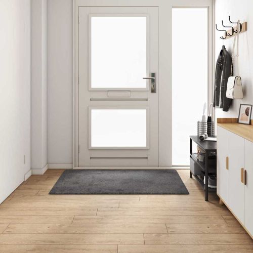 Килим пътека Сив 100 x 150 cm 100% Полипропиленов Тапициран