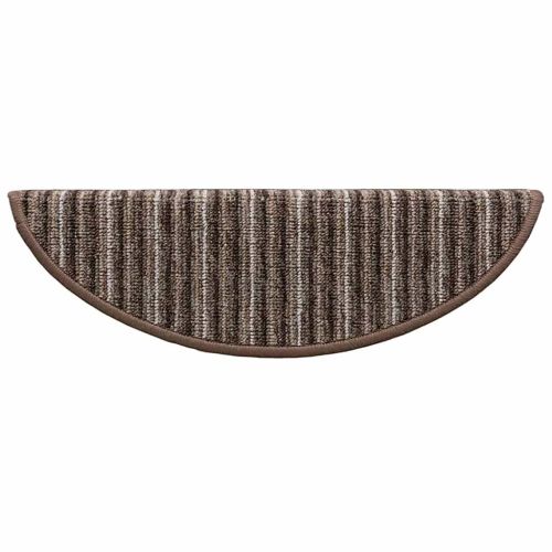 Самозалепващи стъпаловидни постелки 15 pcs Кафяво