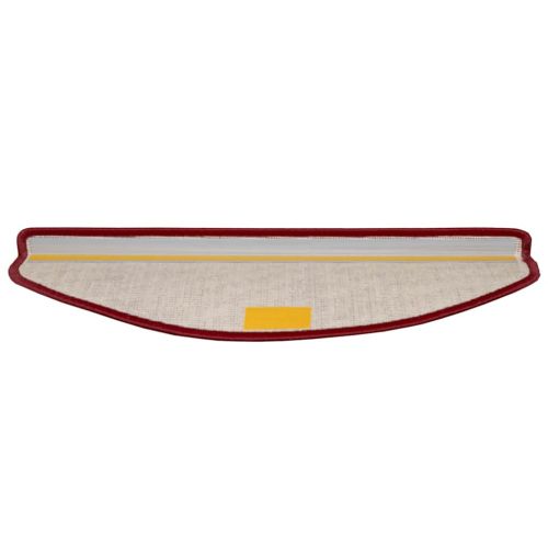 Самозалепващи стъпаловидни постелки 15 pcs Червено