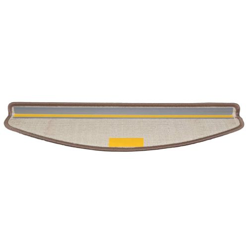 Самозалепващи стъпаловидни постелки 15 pcs Кафяво