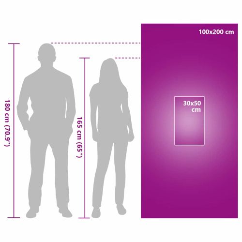 Комплект Спортни Хавлии 2 pcs Тъмносив текстил