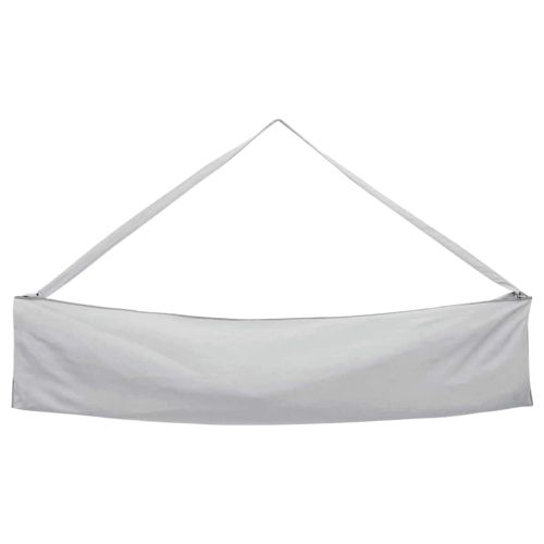 Кърпи за шезлонг 2 pcs Сив 210 x 75 cm Полиестер и полиамид