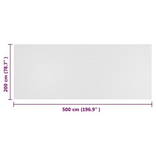 Мрежа против насекоми Бяло 2 x 5 m Полиетилен
