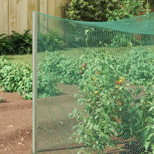 Мрежа за защита на птици Зелен 4 x 5 m Полиетилен