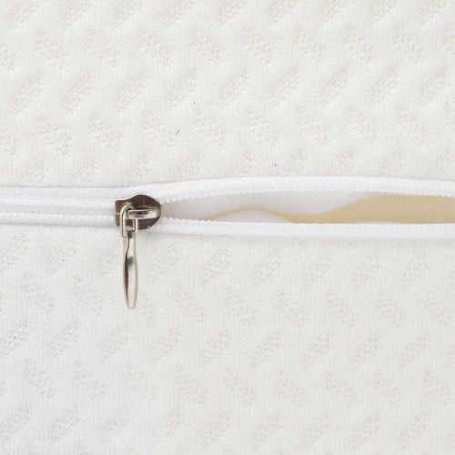 Възглавница с възглавница Бяло 26 x 21 x 15 см Полиестер