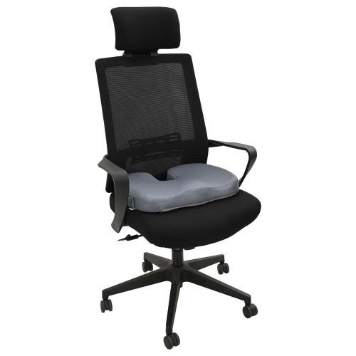 Възглавница с възглавница Сив 46 x 38 x 8 см Мрежа