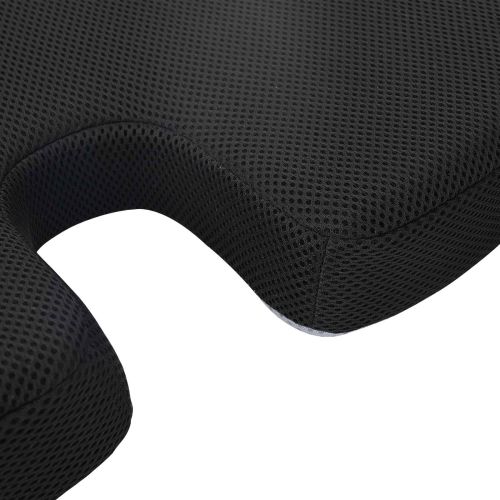 Възглавница с възглавница Черно 46 x 38 x 8 см Мрежа