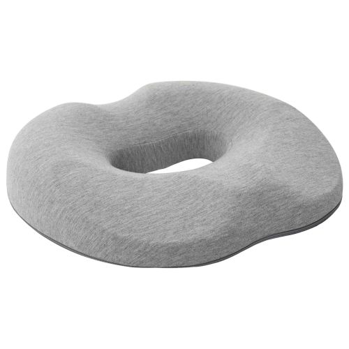 Възглавница с възглавница Светлосиво 42 x 37 x 8 см Памук