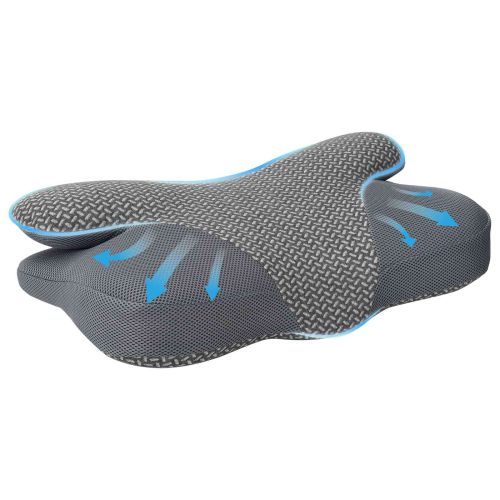 Възглавница с възглавница Сив 59 x 38 x 14 см Полиестер