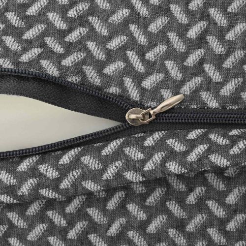 Възглавница с възглавница Сив 59 x 38 x 14 см Полиестер