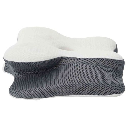 Възглавница с възглавница Бяло 60 x 37 x 13 см Полиестер