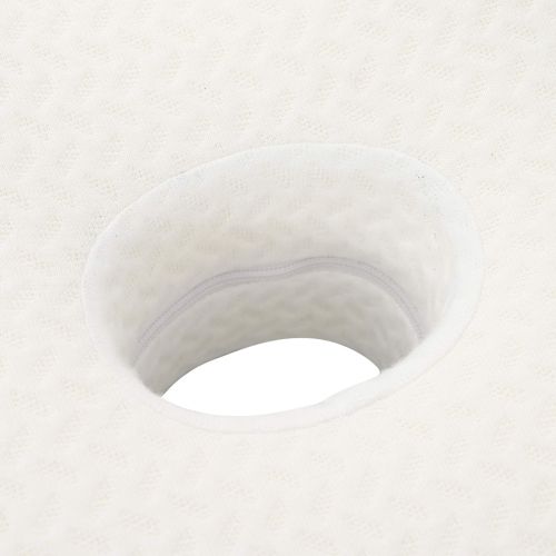 Възглавница с възглавница Бяло 60 x 37 x 13 см Полиестер