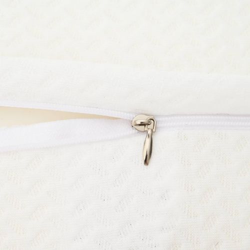 Възглавница с възглавница Бяло 60 x 37 x 13 см Полиестер