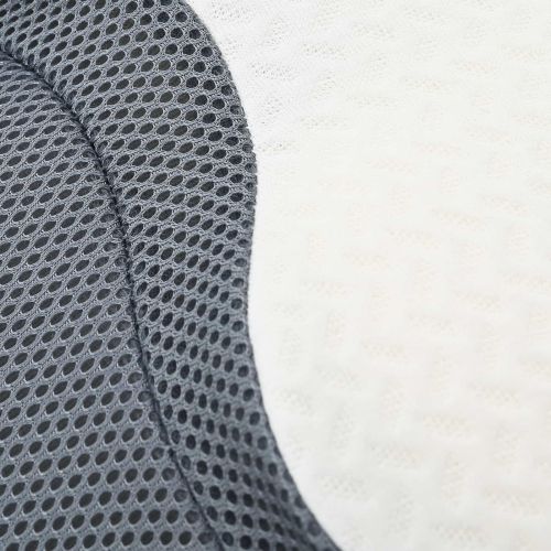 Възглавница с възглавница Бяло 60 x 37 x 13 см Полиестер