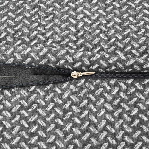 Възглавница с възглавница Сив 60 x 37 x 13 см Полиестер