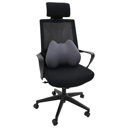 Възглавница с възглавница Сив 42 x 32 x 14 см Полиестер