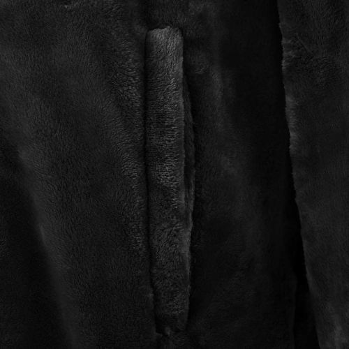 Одеяло с качулка Черно l Фланела