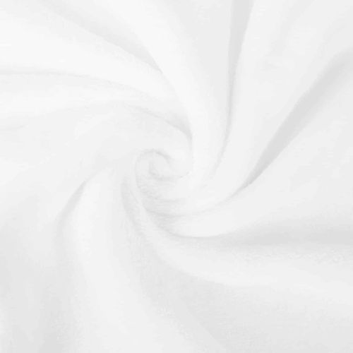 Одеяло с качулка Бяло Фланела