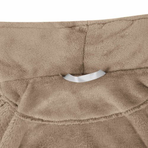 Халат без качулка Камилски l Фланела