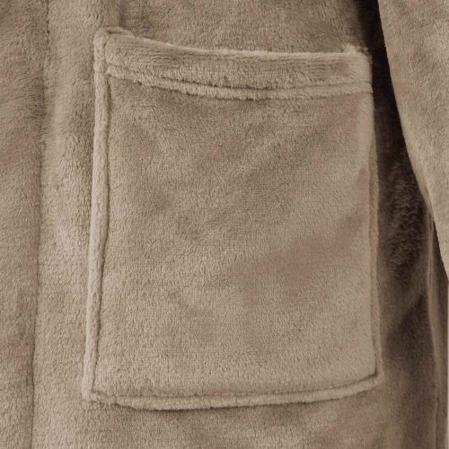 Халат без качулка Камилски xxxl Фланела