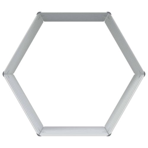 Вдигната леха за градина Светло кафяво 129 x 129 x 77 cm