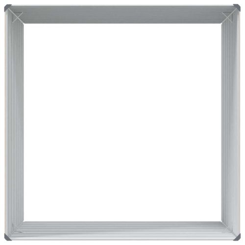 Градинска повдигната леха Светло кафяво 100 x 100 x 77 cm