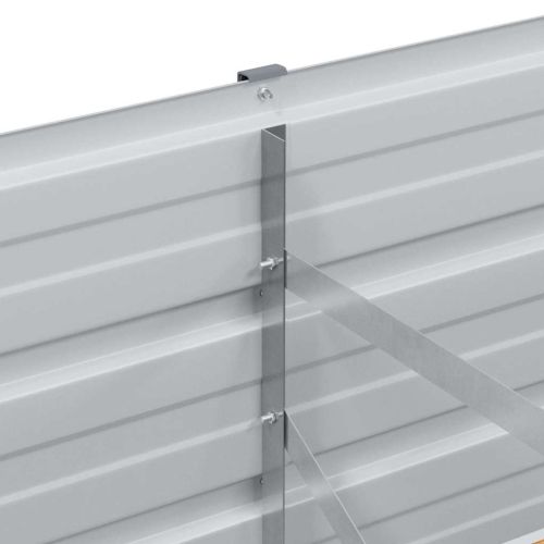 Градинска повдигната леха Светло кафяво 100 x 40 x 45 cm