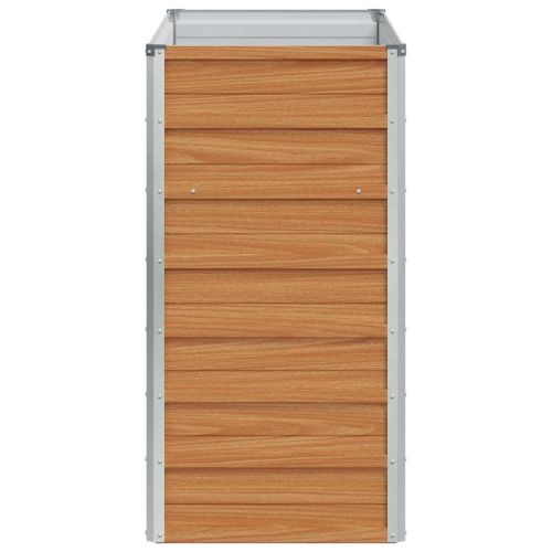 Градинска повдигната леха Светло кафяво 100 x 40 x 77 cm