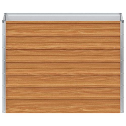 Градинска повдигната леха Светло кафяво 100 x 40 x 77 cm