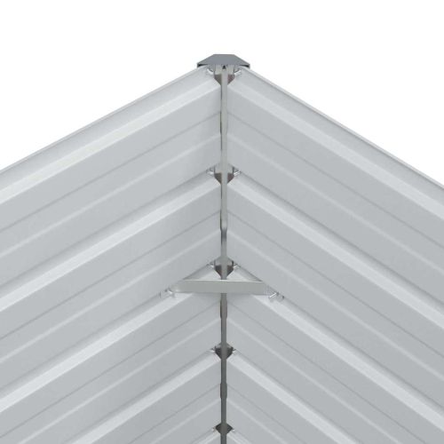 Градинска повдигната леха Светло кафяво 100 x 40 x 77 cm