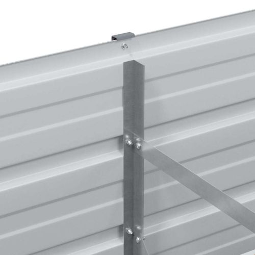 Градинска повдигната леха Светло кафяво 240 x 40 x 77 cm