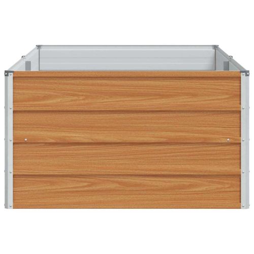 Градинска повдигната леха Светло кафяво 160 x 80 x 45 cm